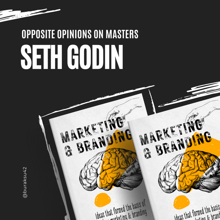 Opposite opinions on masters: Seth Godin